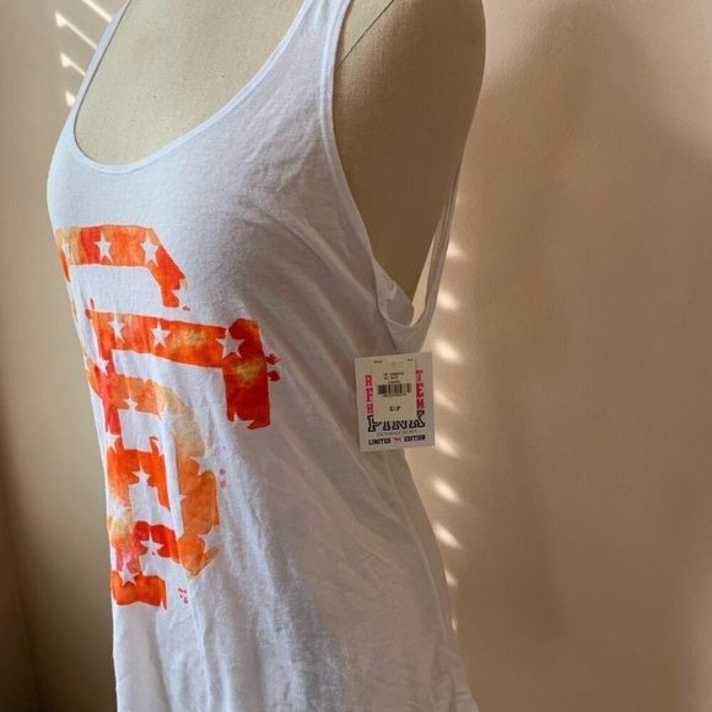 Victoria’s Secret PINK SF Giants Low Back Tank Top - Picture 3 of 7